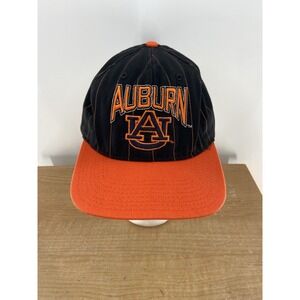 Vintage Auburn Tigers Snapback Pinstripe Hat Cap The Game